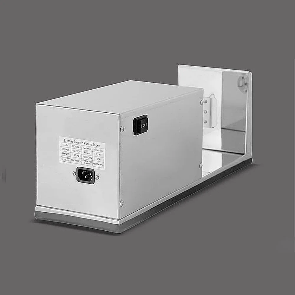 التجارية شبه التلقائي آلة برج البطاطس الدوارة الكهربائية الفولاذ المقاوم للصدأ آلة برج البطاطس معدات رقاقة البطاطس