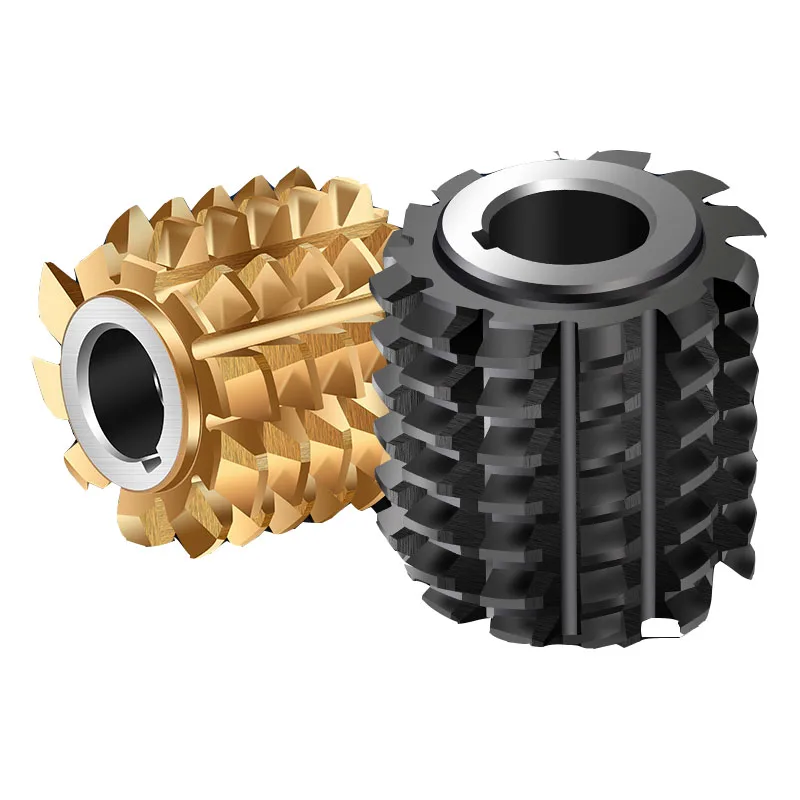 High - Precision HSS Gear Hob Cutter for Hobbing Machine - Customizable M1 - M14 Modules