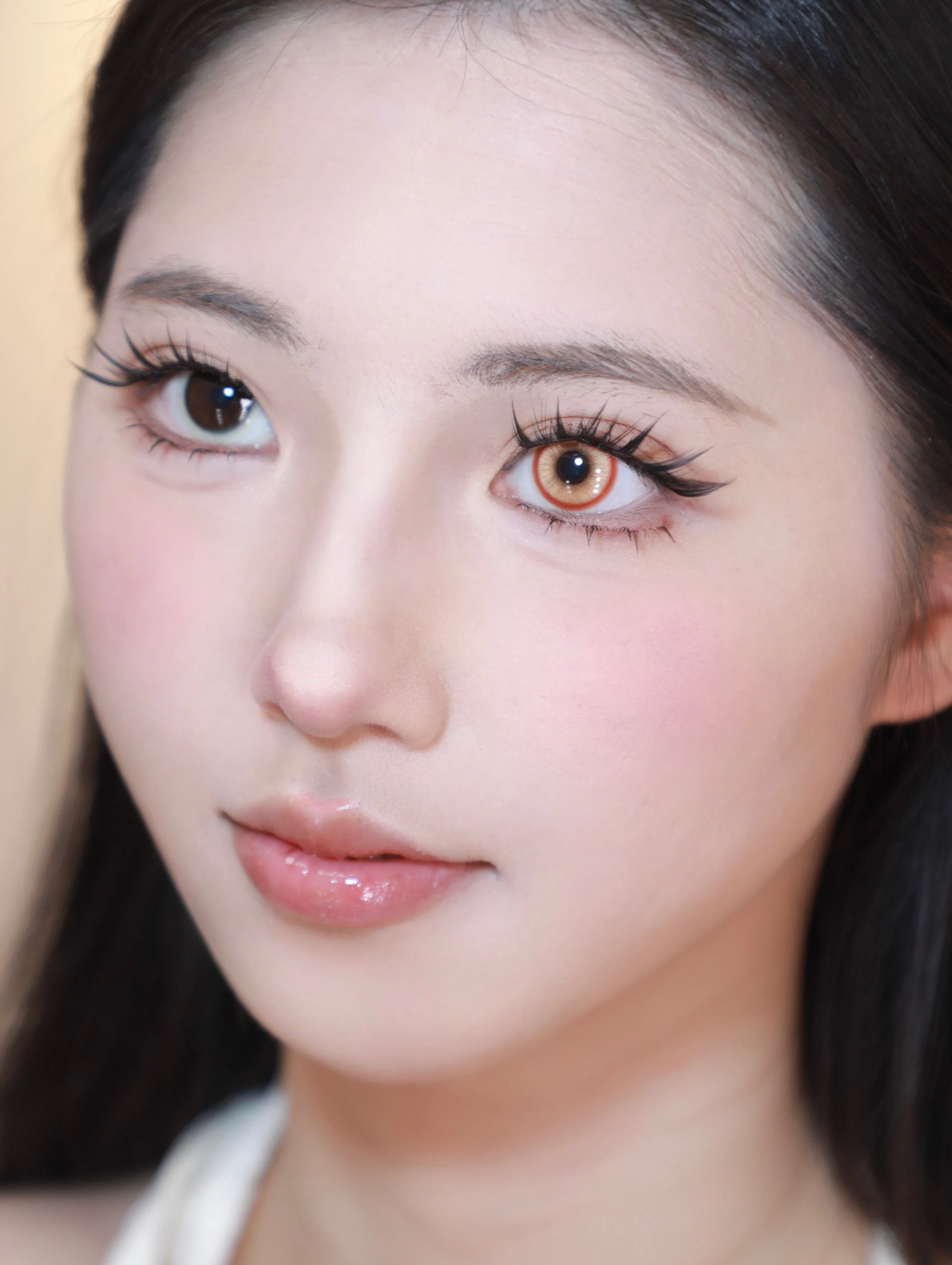Abgestufte 1 Paar farbige Kontaktlinsen Halloween Cosplay Softlens 14,2 mm 6 Monate – Detail 20