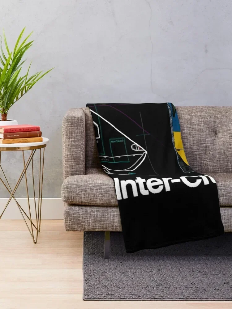 INTERCITY Throw Blanket Soft Thermals For Travel Blankets