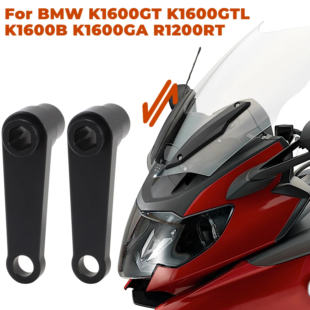 Motorcycle Windshield Fairing Windscreen Wind Deflector Lifting Mount Bracket For BMW K1600GT K1600GTL K1600B K1600GA R1200RT