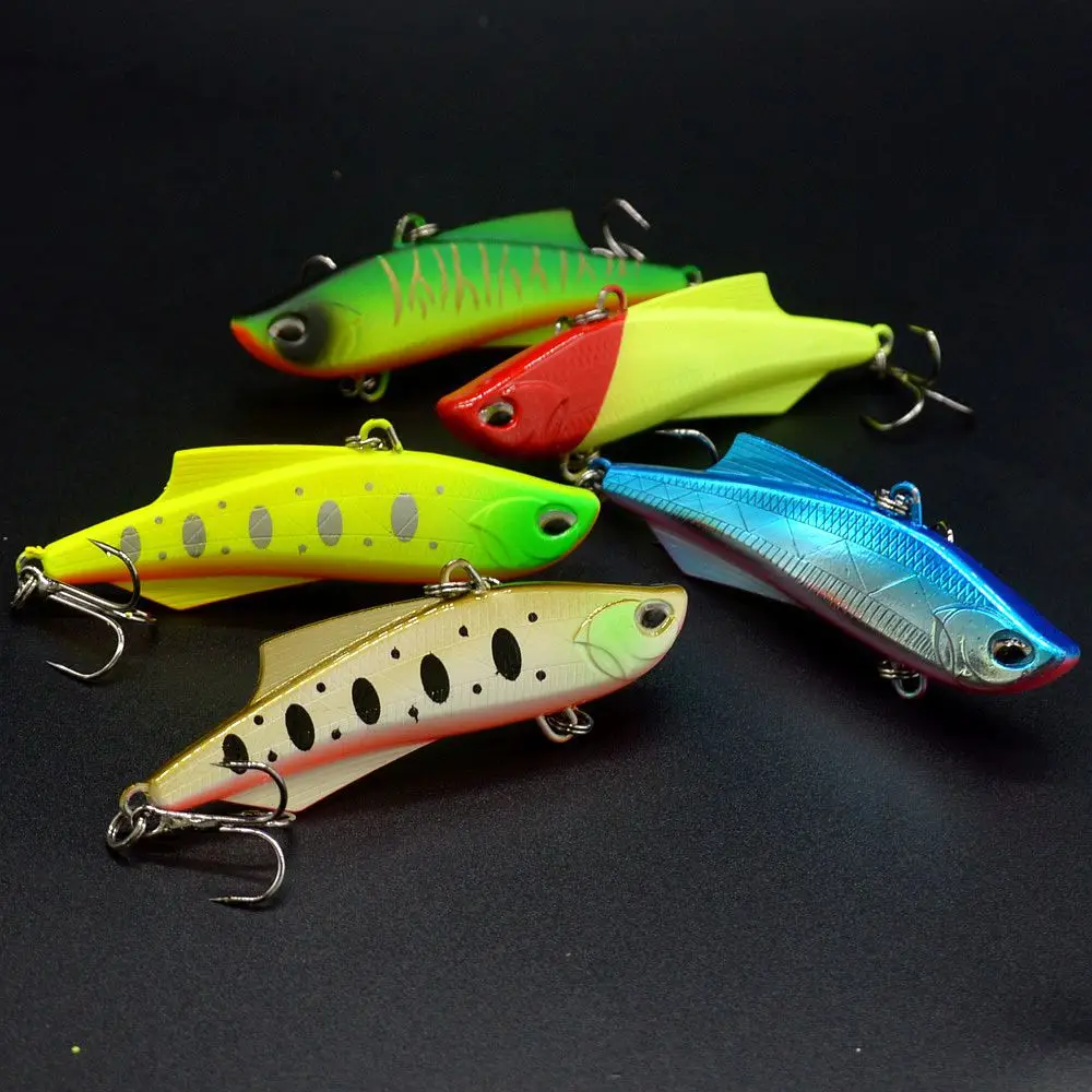 

Plastic Iron Plate Lead Fish Vibrating Lure VIB 7cm/20g Long Casting Bionic Lure Artificial Bait Fishing Tackle Wholesale