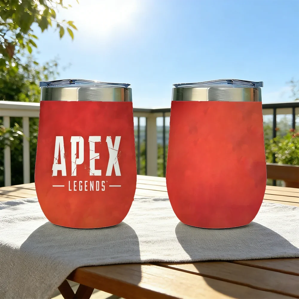 Apex Legends Gaming Characters Vacuum Flasks 12oz 360ml Stainless Steel Egg Cup, Double Wall Vacuum Insulated Tumbler