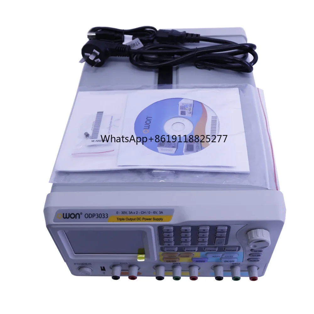 OWON ODP3033 Programmable DC Power Supply 3 Channel Output ODP-3033 Output Resolution 1mV / 1mA