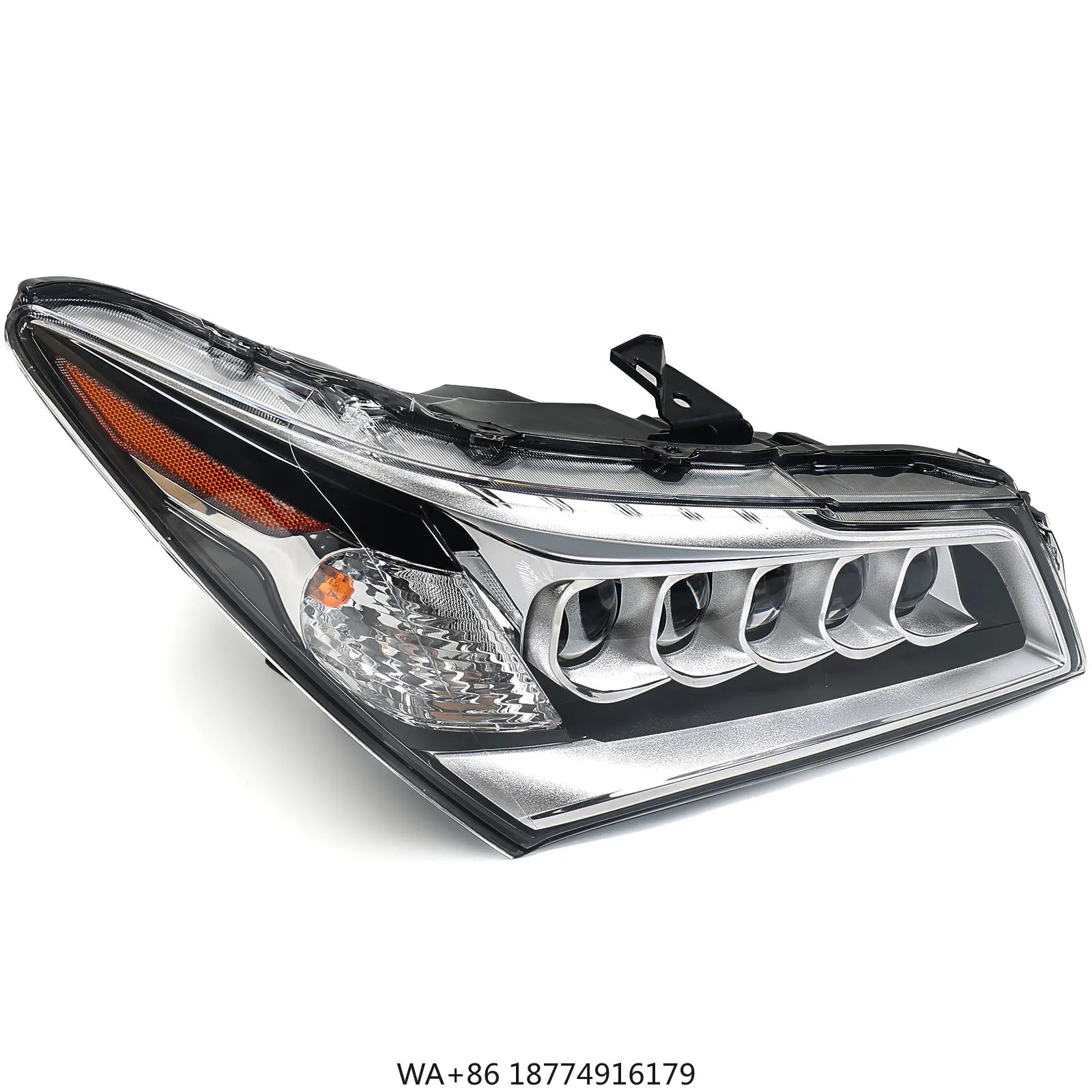 

JOLUNG for 14-16 Acura MDX HID Xenon Headlight Assembly W/o Auto Level Control Projector Lamp 33100-TZ5-A01 33150-TZ5-A01 Pair