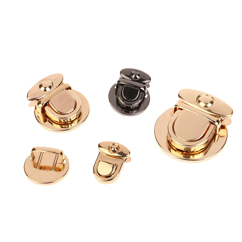 Closures Snap Clasps Craft DIY Metal Lock Bag Case Buckle Clasp For Handbags Shoulder Bags Purse Tote Hardware Accessories