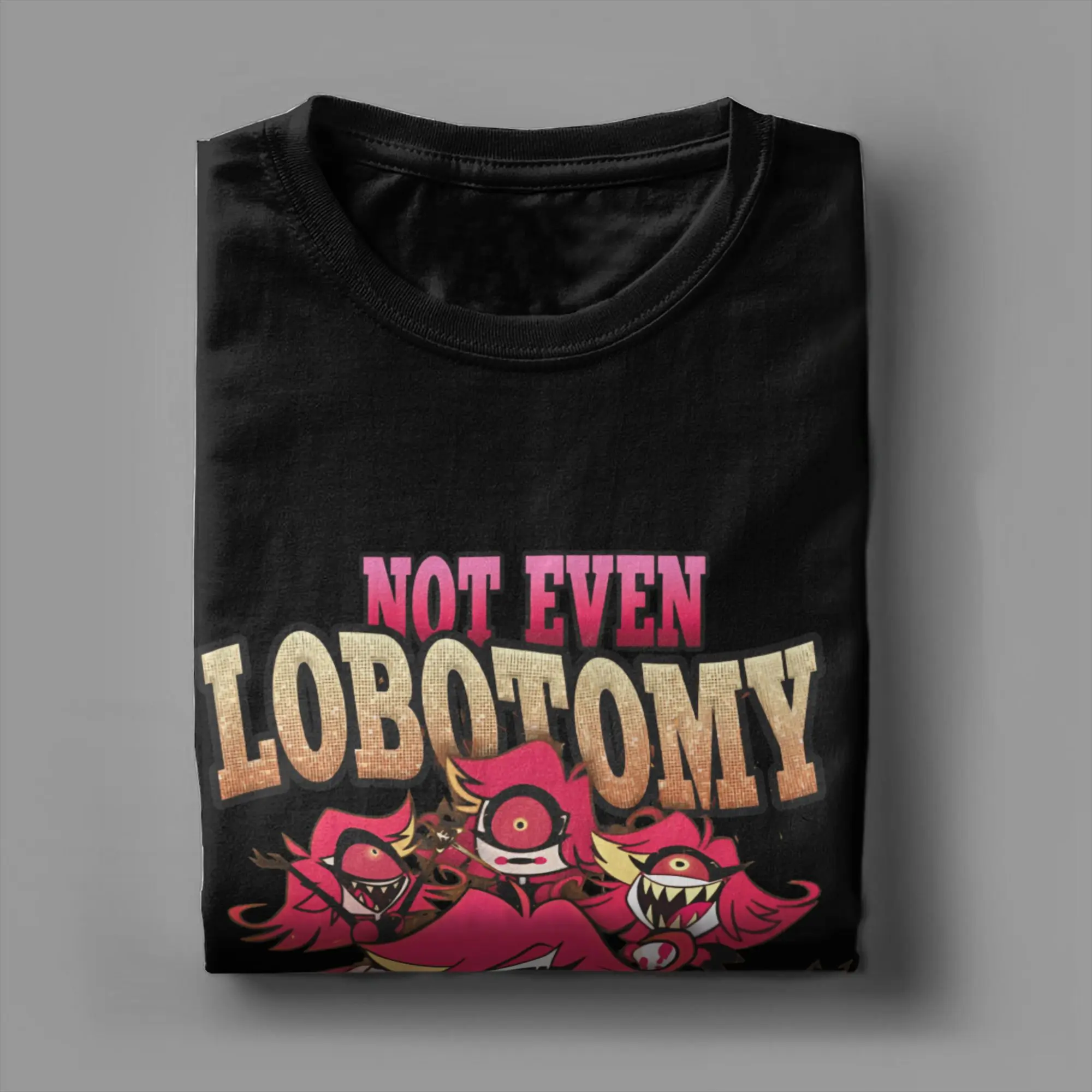 Hazbins الفندق تي شيرت الصيف أنيق الهيب هوب تي شيرت زوجين القطن س الرقبة 4XL 5XL 6XL ملابس قصيرة الأكمام Y2K مضحك التي شيرت #4