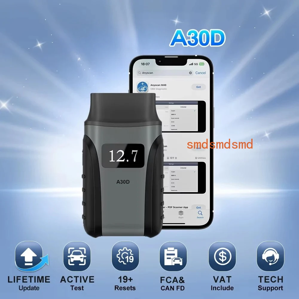 A30D OBD2 Scanner C… - image