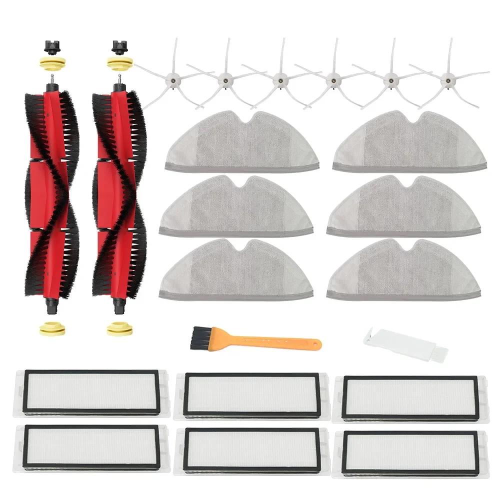 Spazzola laterale per XIAOMI Roborock S5 Max S50 S51 S55 S6 S60 S6 Pure S5Max panno per mocio sottovuoto filtro HEPA spazzola principale muslime20 C10
