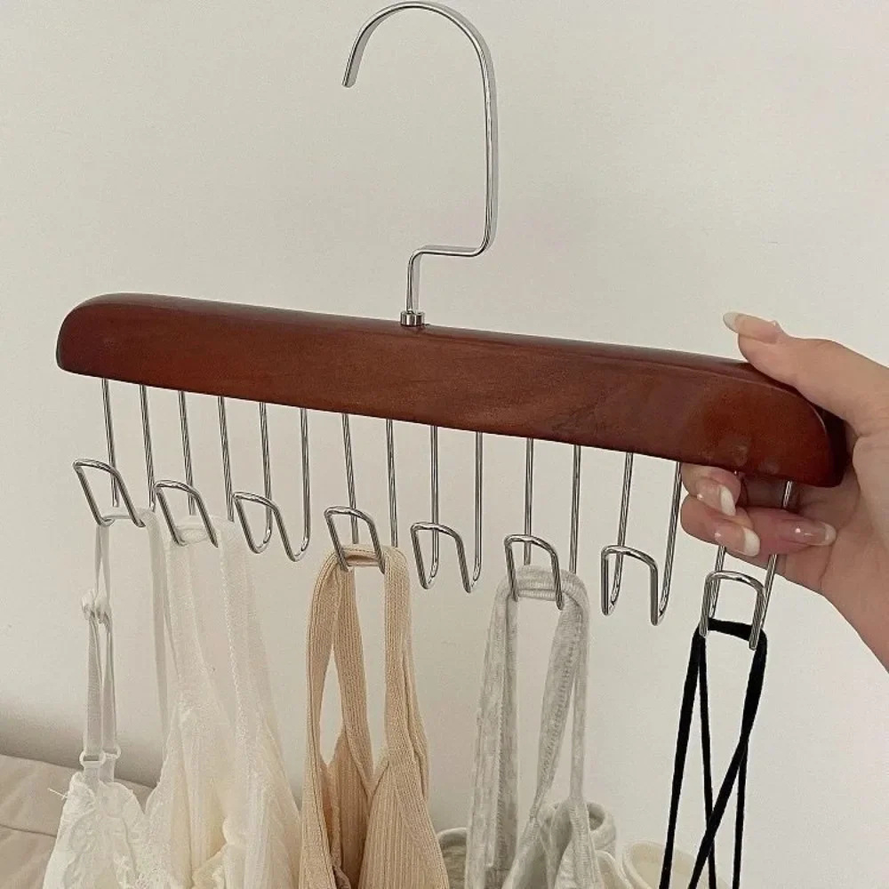 

Вешалка для камзола из цельного дерева для домашнего использования, бесшовные подвесные брюки и юбки, специализированная вешалка для нижнего белья