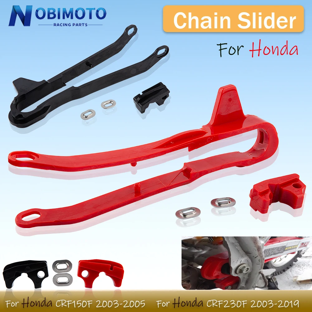 Motorcycle Plastic Guide Chain Glue Sprocket Slider For HONDA CRF150F CRF230F CRF 150F 230F 150 230 F 2003-2016 2017 2018 2019