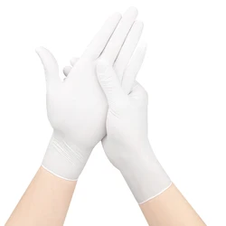 9 inch 30pcs Powder Free Nitrile Gloves Powder Free Disposable Nitrile Gloves Manufacturers Blue Nitrile Gloves