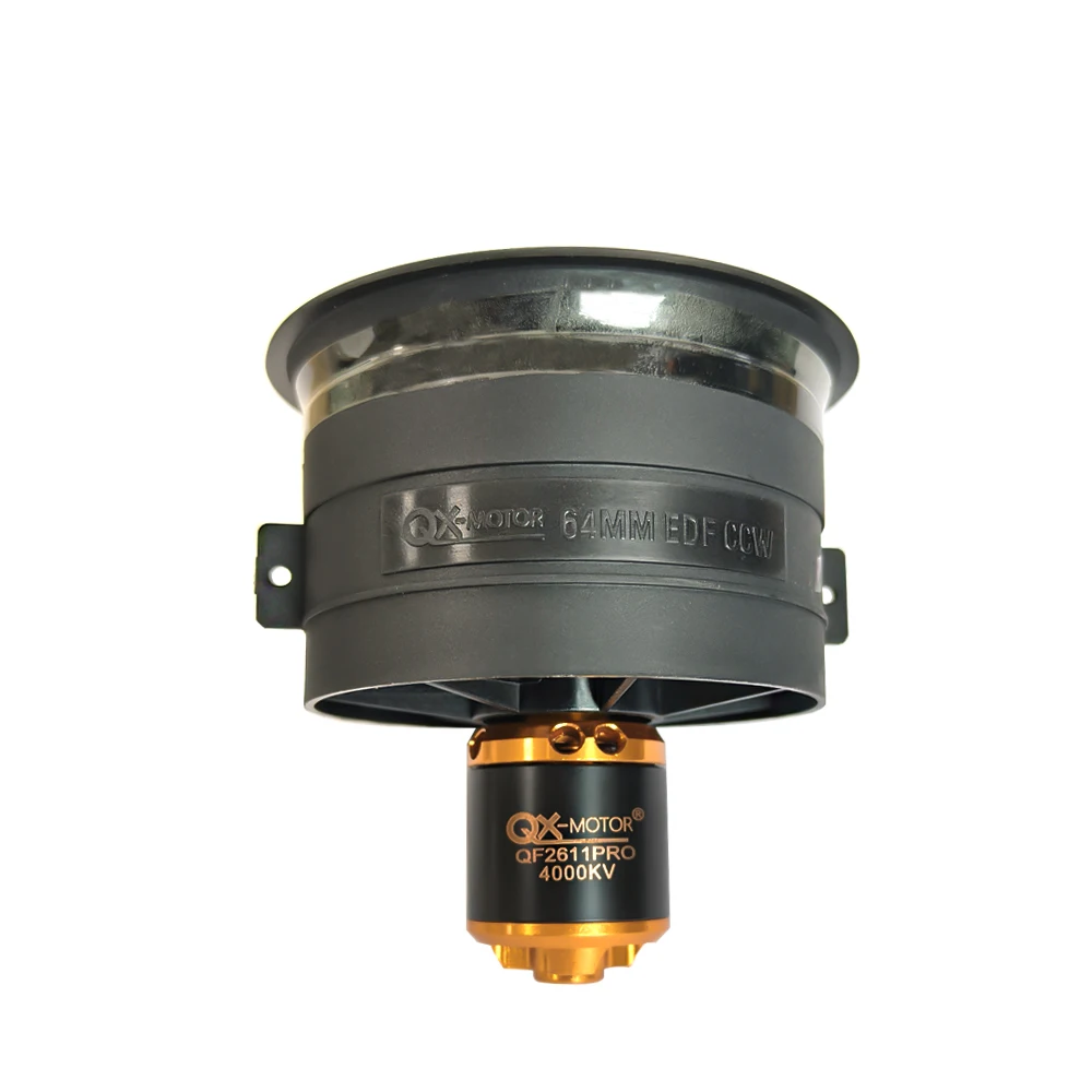 QX-MOTOR QF2611 QF2611PRO 50mm EDF 12 pale Ventola intubata CW CCW con motore brushless per FPV Multirotore Elicottero Drone Parti giocattolo