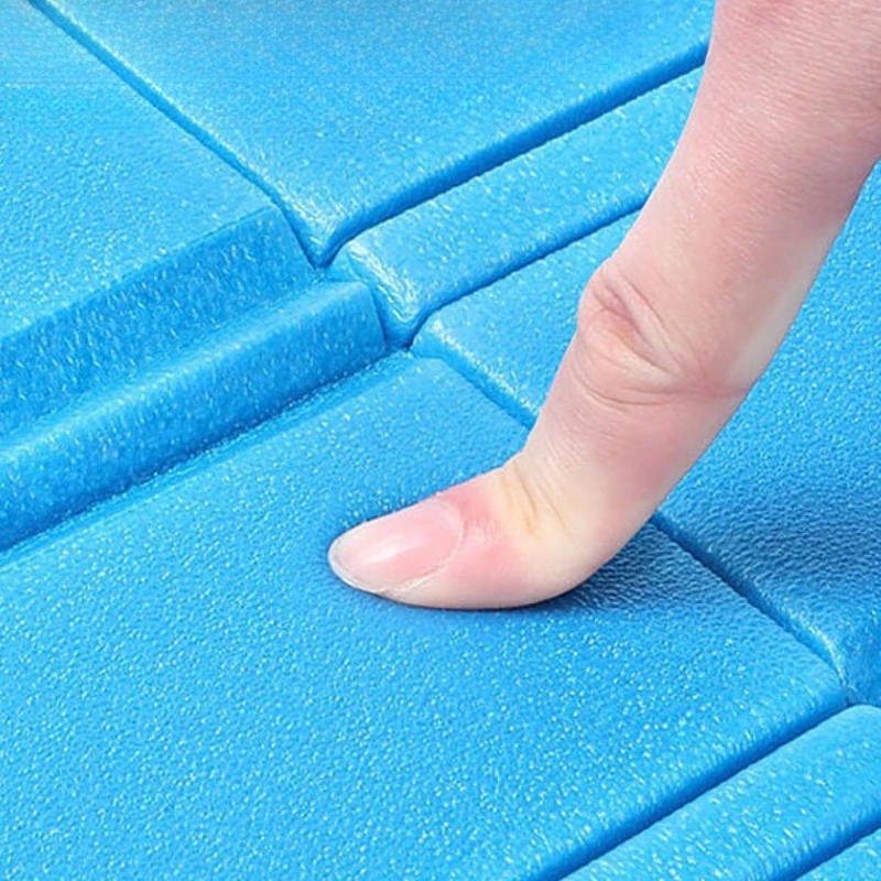 المحمولة في الهواء الطلق السفر الصيد وسادة مقعد أضعاف رغوة خفيفة التخييم حصيرة مقعد حصيرة XPE رغوة مقاوم للرطوبة بعقب حصيرة