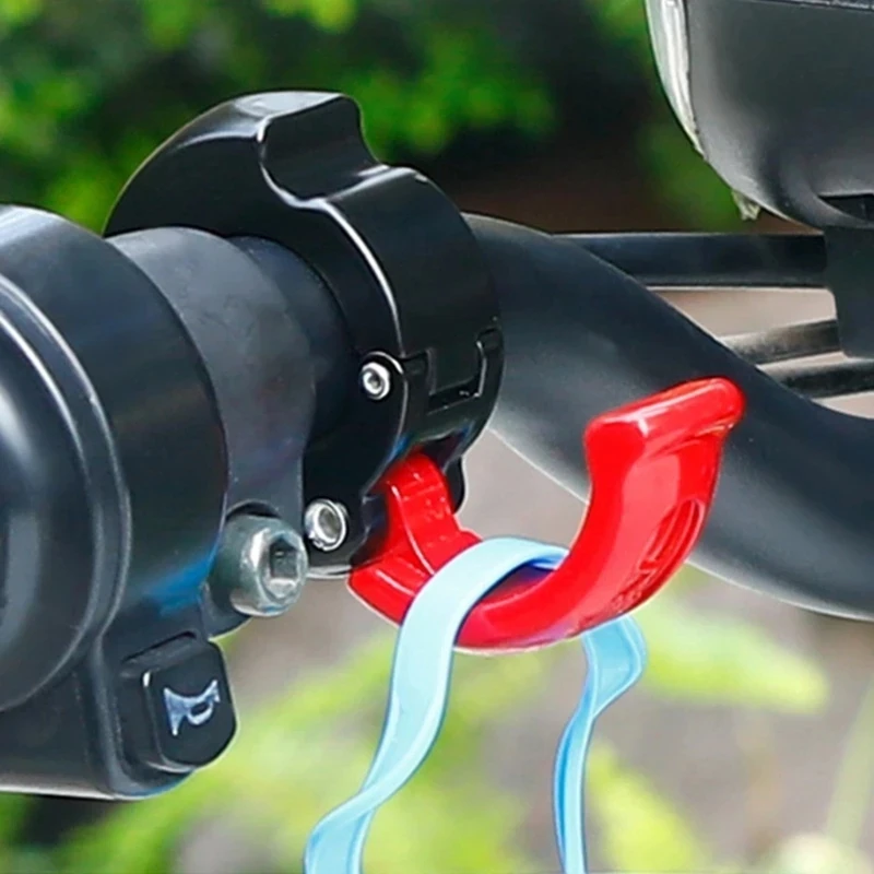 Multifunctional Cycling Accessory No-Drill Bicycle Handlebar Hook Convenient Cycling Helmet Shopping Bag Bike Hook