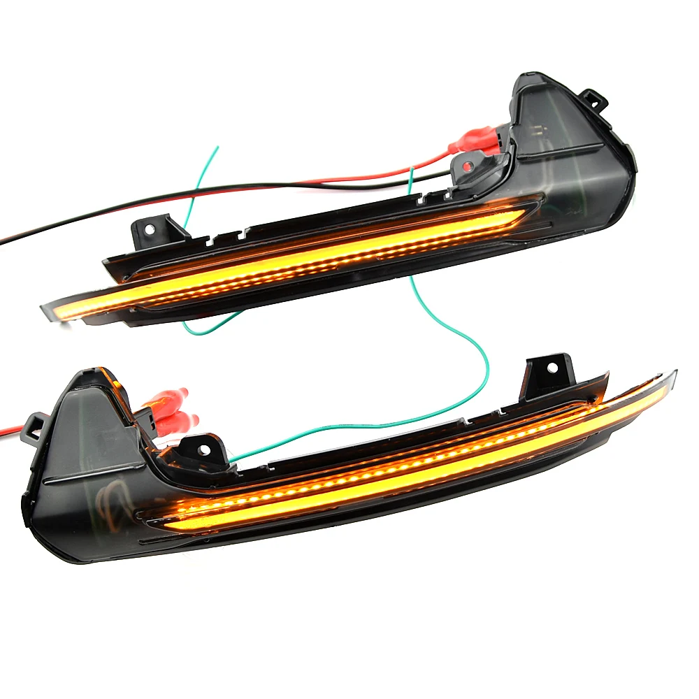 2PCS Dynamic Blinker for Audi A6 C7 C7.5 4G S6 LED Turn Signal 2013 2014 2015 2016 2017 2018 RS6 Arrow flasher mirror repeater