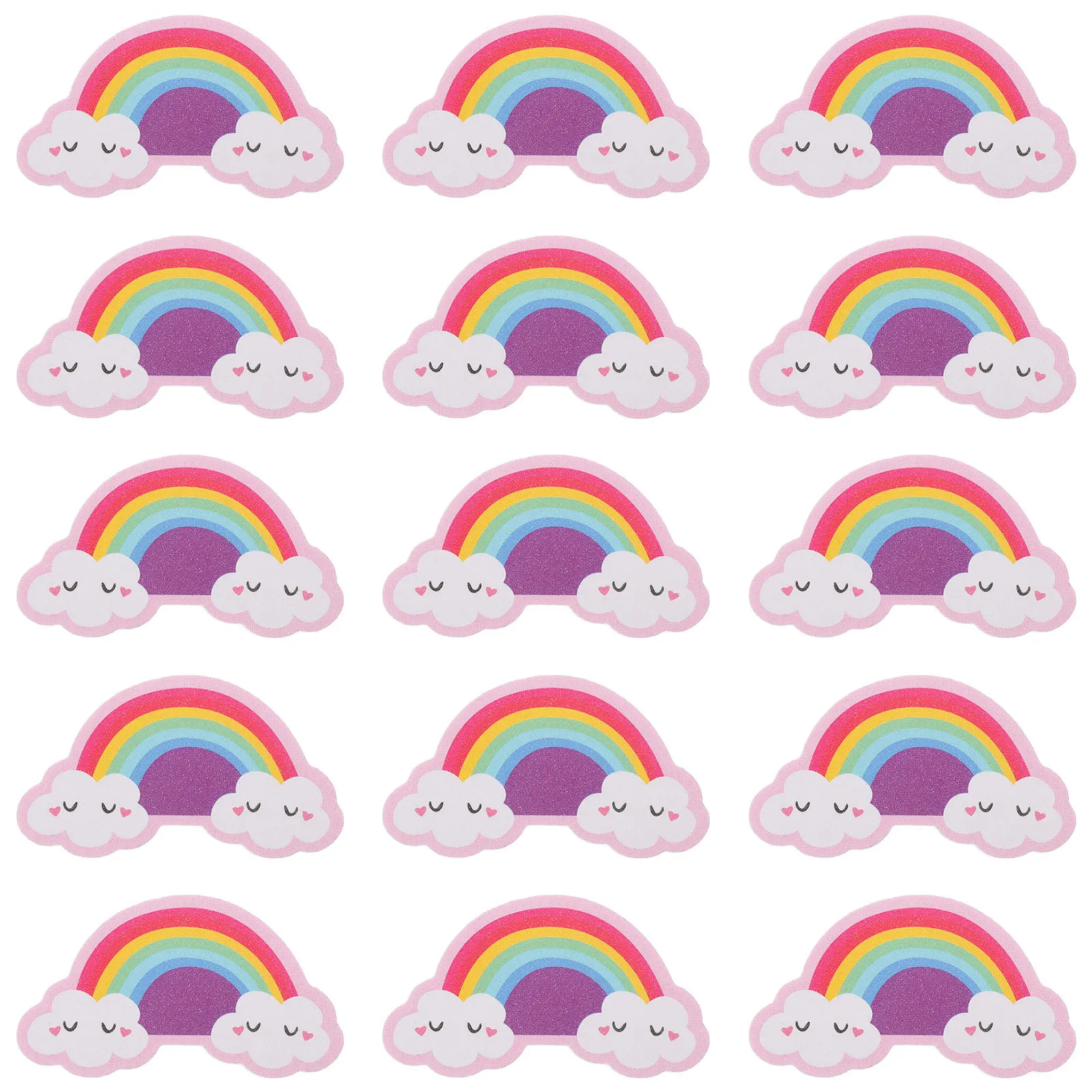 

20Pcs Cute Shaped Nail File Eva Manicure Art Tools for Safe Efficient Fingernail Toenail Shaping and Buffering