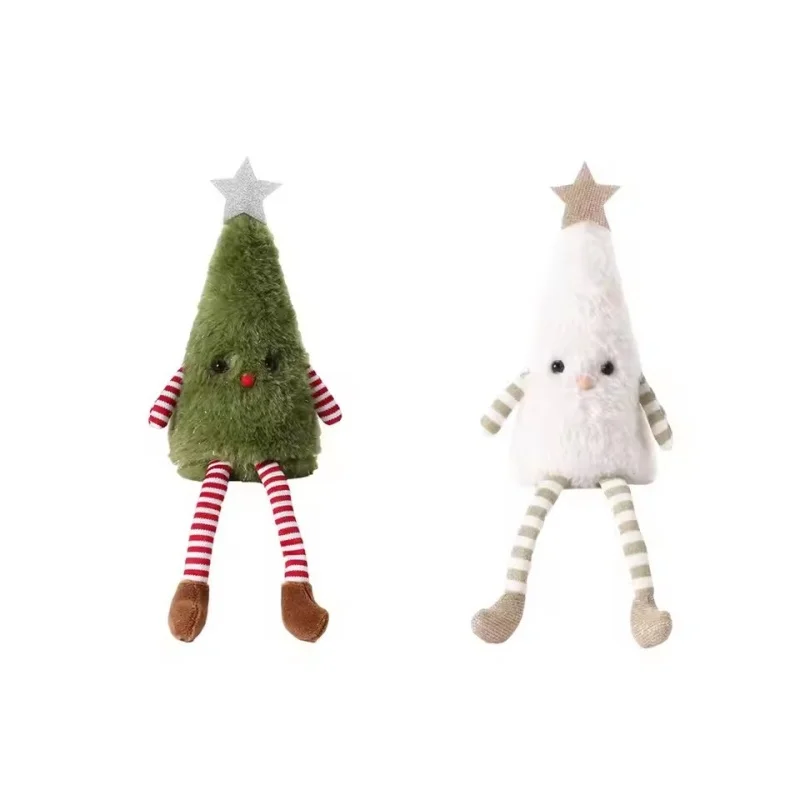 

1PCS Christmas Decorations Cute Plush Christmas Tree Doll Home Party Doll Ornaments, Party Gifts, Couple Gifts
