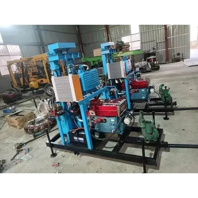

Hot Selling Portable Borehole Percussion Core Water Well Drilling Machine Diesel Hydraulic Small Water Well Drilling Rig