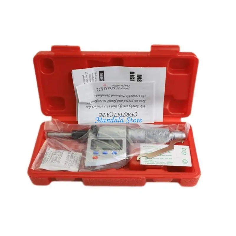 

U2JC Digital Micrometer 0.001 mm 0-25mm Electronic Outside Micrometer ThicknessGauge