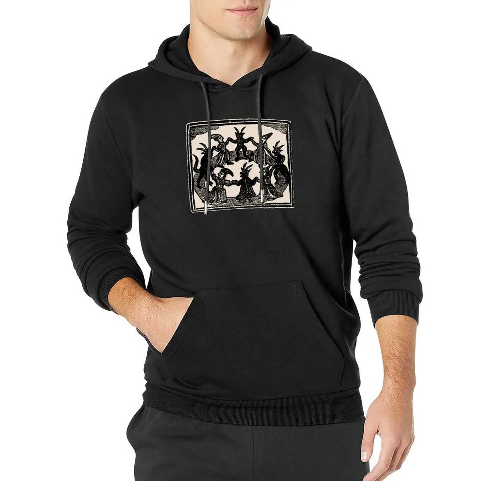 

Witches Circle Dance Pullover Hoodie men's clothes men's coat anime hoodie