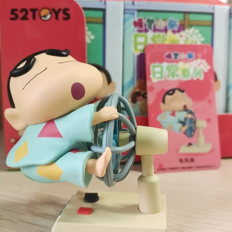 クレヨンしんちゃん デイリーシリーズ トレンディプレイ ブラインドボックス かわいい子供のおもちゃ ミステリーボックス 漫画デスクトップオーナメントモデル トレンディギフト