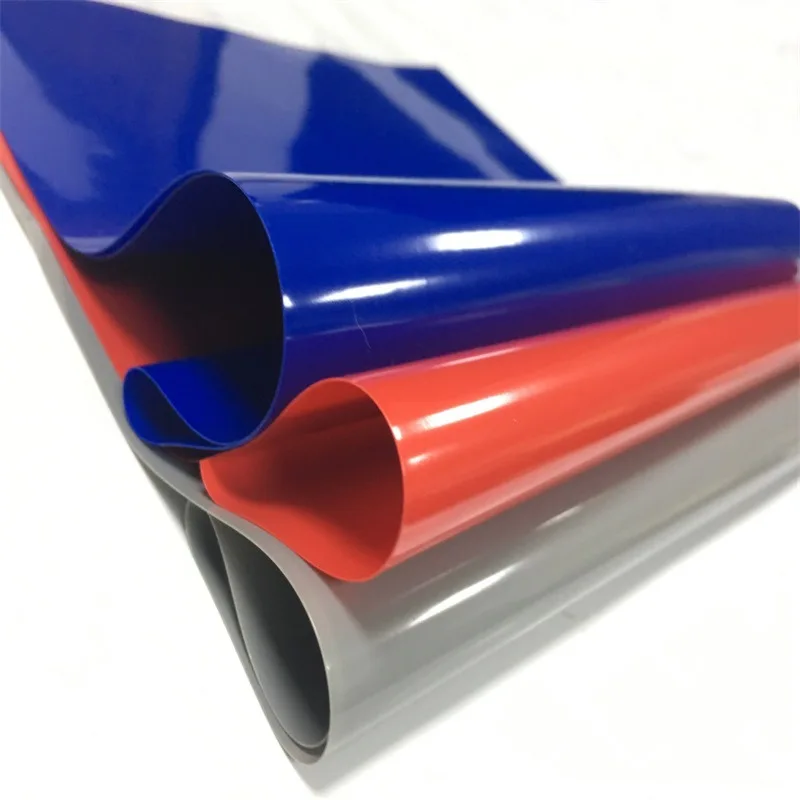 0.3mm Thickness Matt PVC transparent Film Synthetic Leather Materials