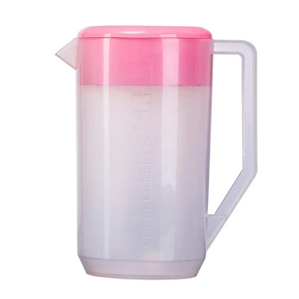 

Cold Water Bottle Beverage Kettle Pitcher with Scale Measuring Electric Kettles