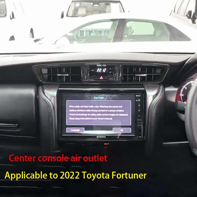 

For 2022 Toyota Fortuner A/C Vent Decoration Sticker Interior