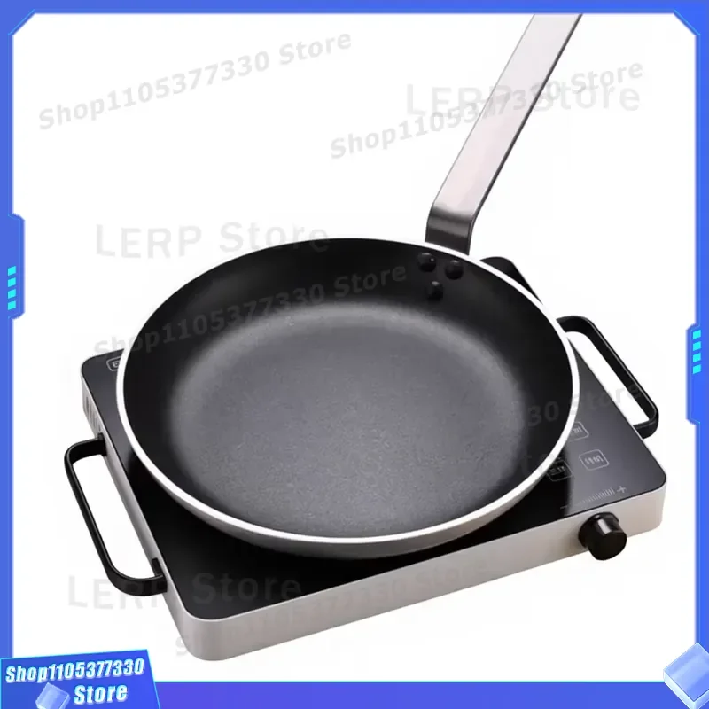 6 Piece Stainless Steel Cookware Set 24-36cm Non Stick Frying Pan Universal Pot Kitchen Cooking Tools Multi Specification Non