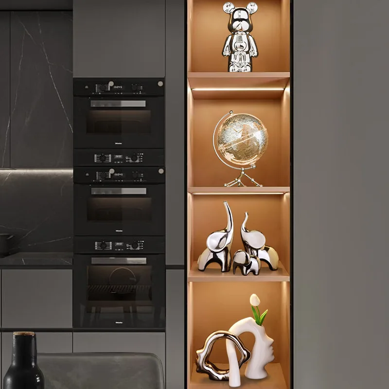 Modern, simple, creative wine cabinet, window decoration ornaments, light luxury home furnishings