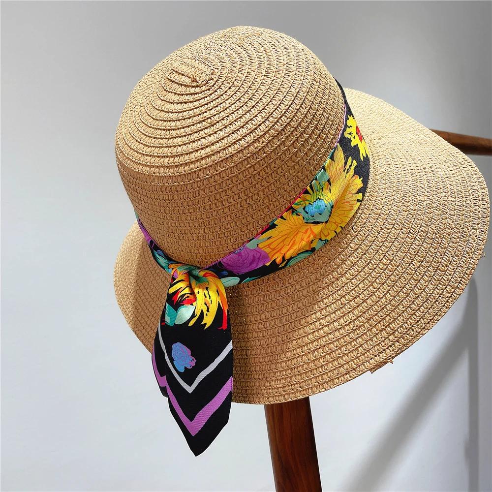 الكورية الجديدة أربعة مواسم ديزي وشاح للنساء هدية الحاضر حك الشريط حقيبة Handle التفاف عقال ربطة العنق بالجملة #3