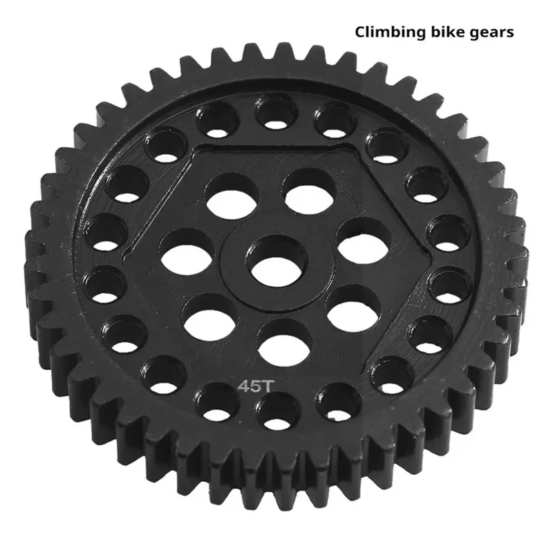 ABLK Metal Spur Gear 45T 0.8M(32P) For 1/10 For TRAXXAS TRX-4 TRX4 RC Crawler CAR PART 39T