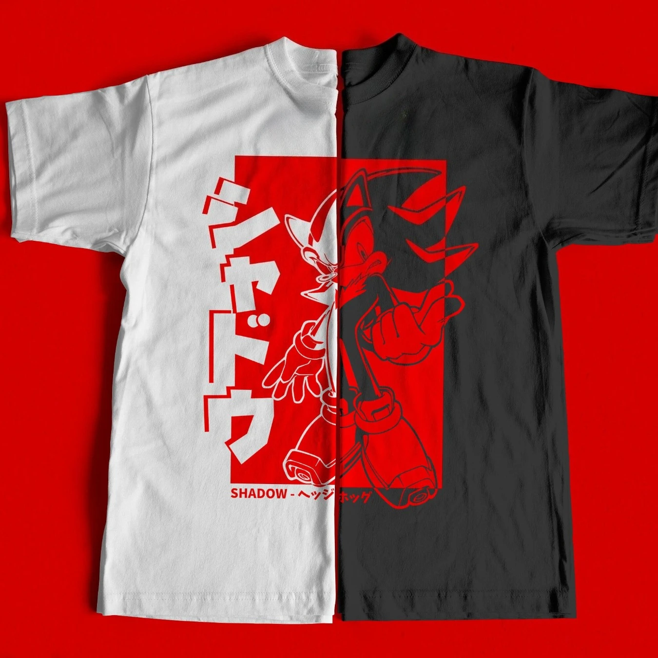Camisa japonesa de erizo, Sonic Adventure 2, ropa informal japonesa Dreamcast, camiseta de sombra, camisetas gráficas unisex exclusivas, estilo Y2k