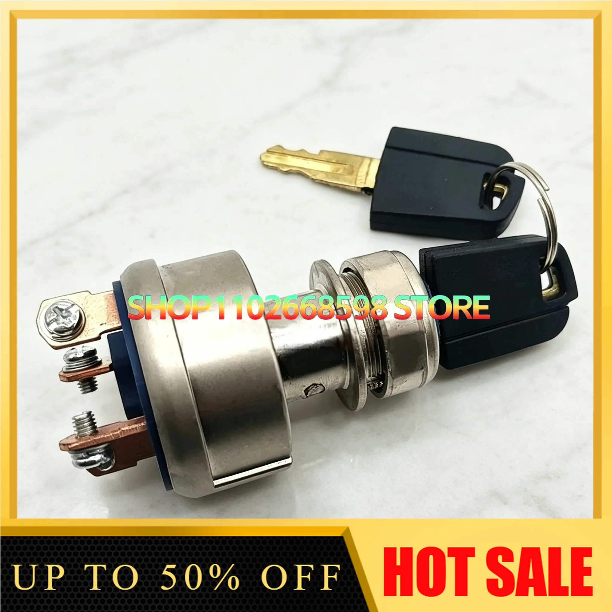 Excavator Ignition Switch Electric Door Lock Start 306 307 312 313 320 323 324 325C D Compatible with Various Models
