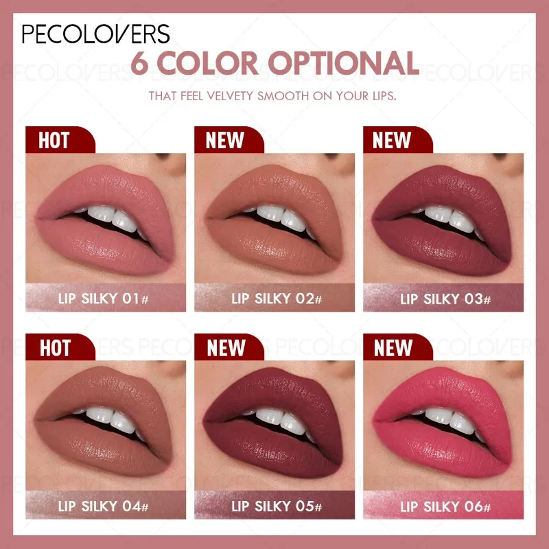 Smooth Lip Liner Pencil, Non-sticky Long-lasting Hydrating, Glossy Lip Makeup, Elegant Tones, Suitable for Lip Care