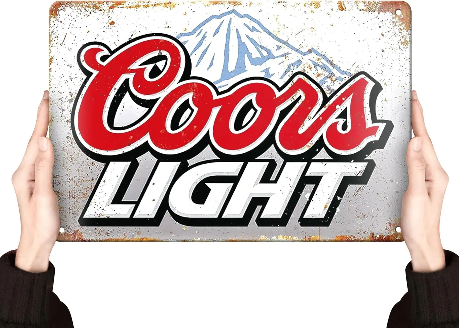 Coors Light Beer Signs Man Cave Decor |   Bar Vintage Metal estaño garaje Retro hogar pared cartel divertido cosas geniales cosas para casa Sh
