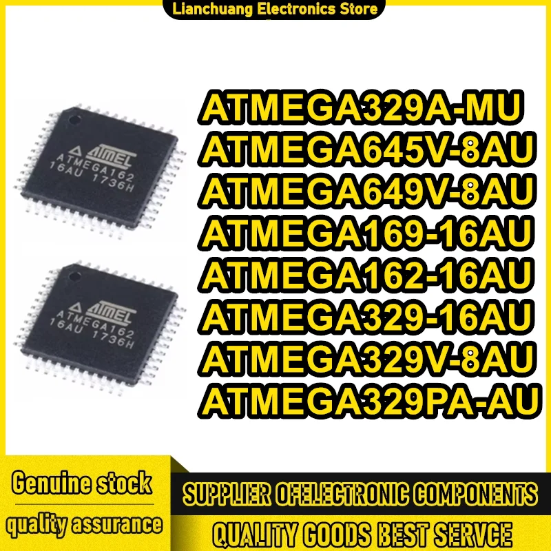 ATMEGA329A-MU ATMEGA329PA-AU ATMEGA645V-8AU ATMEGA649V-8AU ATMEGA169-16AU ATMEGA162-16AU ATMEGA329-16AU ATMEGA329V-8AU in stock
