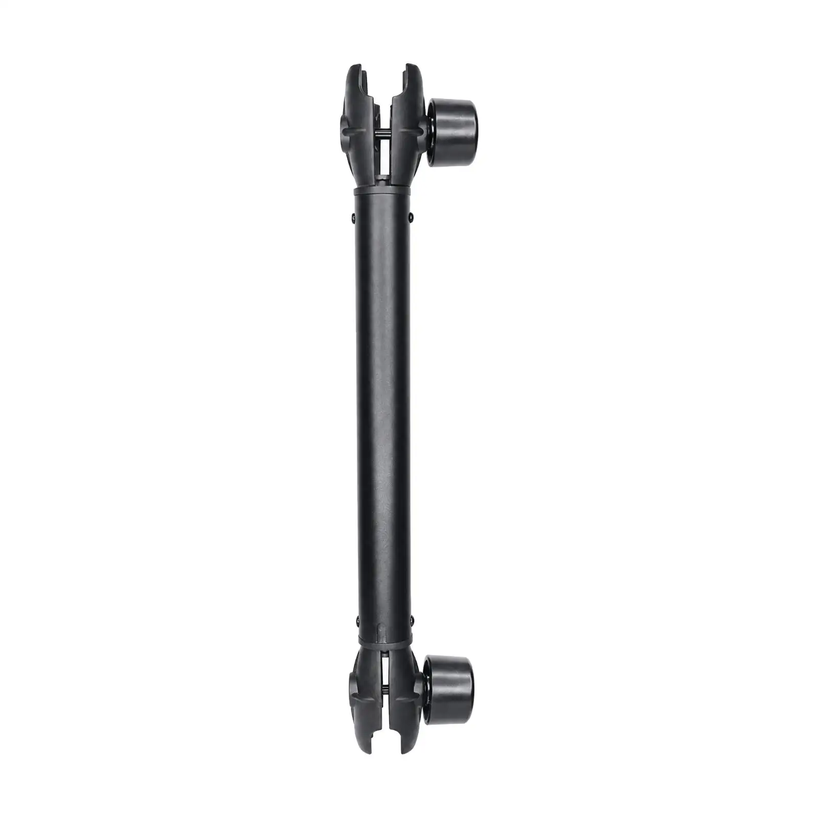 Aluminum Nylon Marine Mount Bracket Vertical Holder for Boat Kayak Fish Finder Transducer with Y Shape Head and Locking Knob