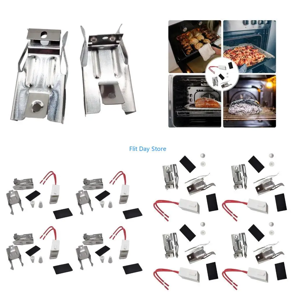 F92C 4 Pack Electric Stove Ranges Burners Receptacle Kits Replace 12001676 231625