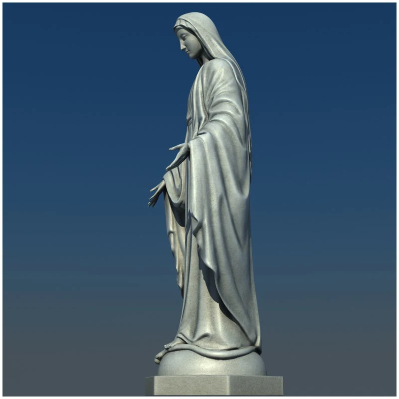 Marmorstatue, Marmor Segen Mutter Maria Statue