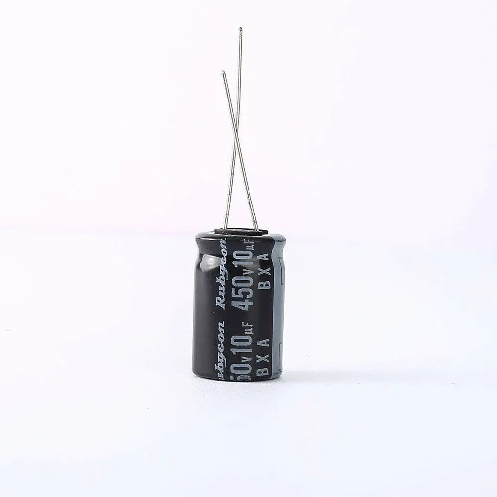 20pcs RUBYCON BXA 10mfd 450V 10UF 13x20mm long life electrolytic Capacitor