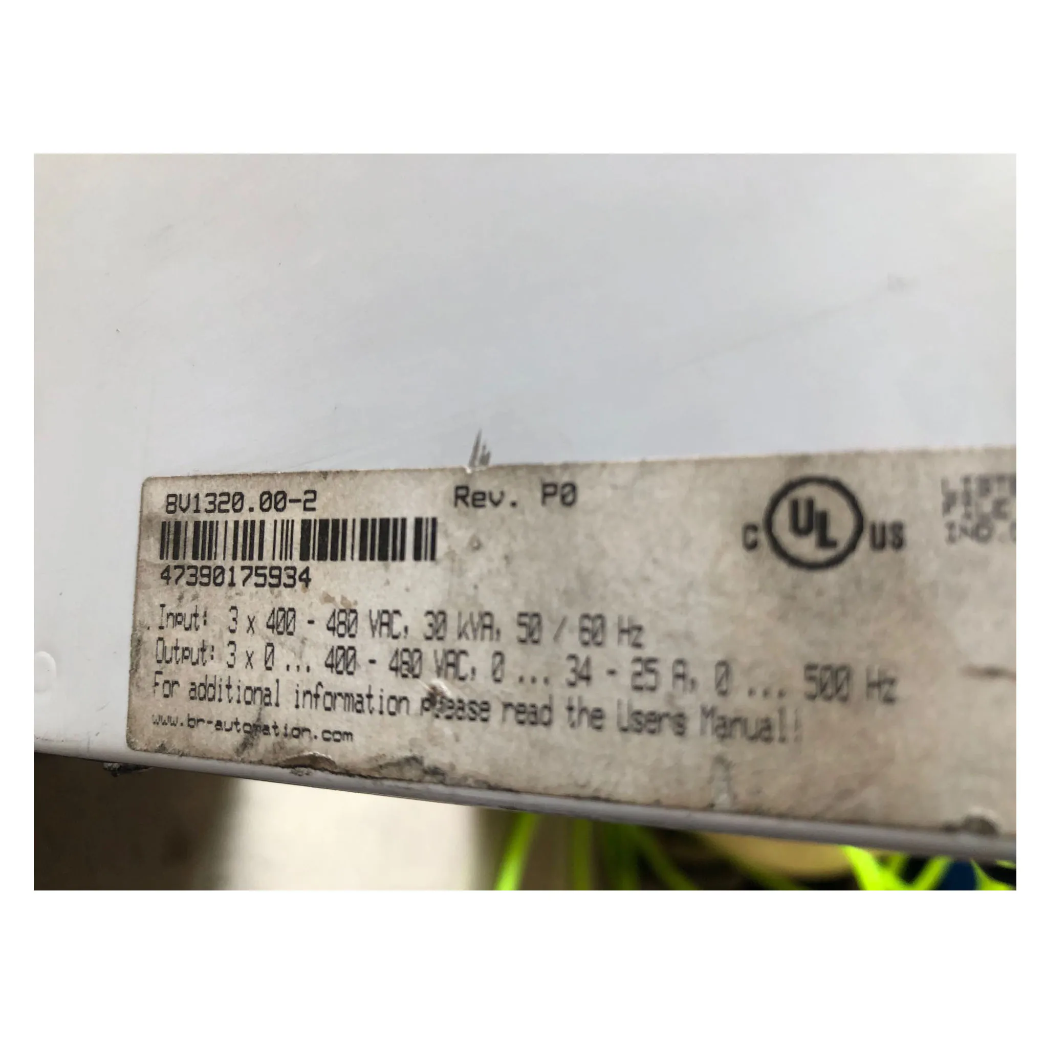 Сервопривод B&R 8V1320.00-2