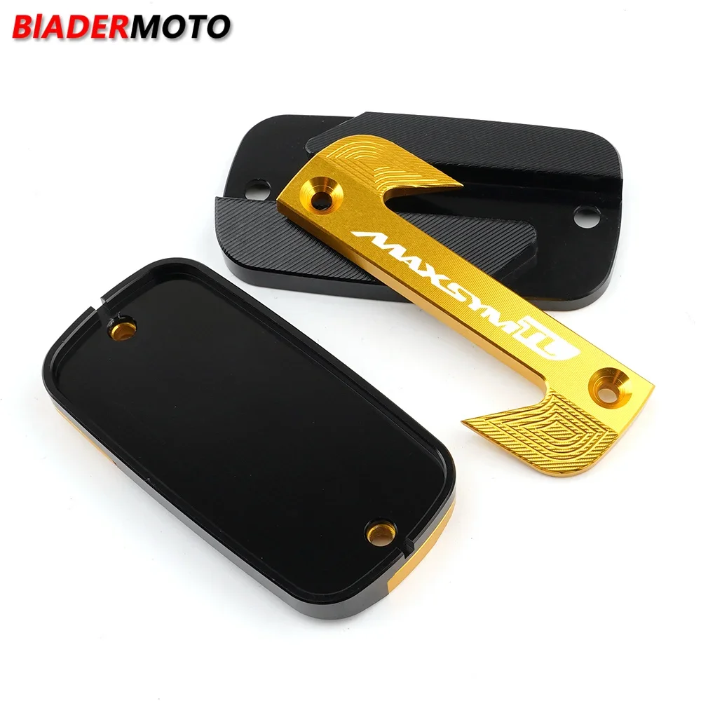 Motorcycle CNC Aluminum Front Brake Fluid Reservoir Cap Cylinder Cover For SYM MAXSYM TL 500 508 Maxsym TL500 TL508 2020-2022