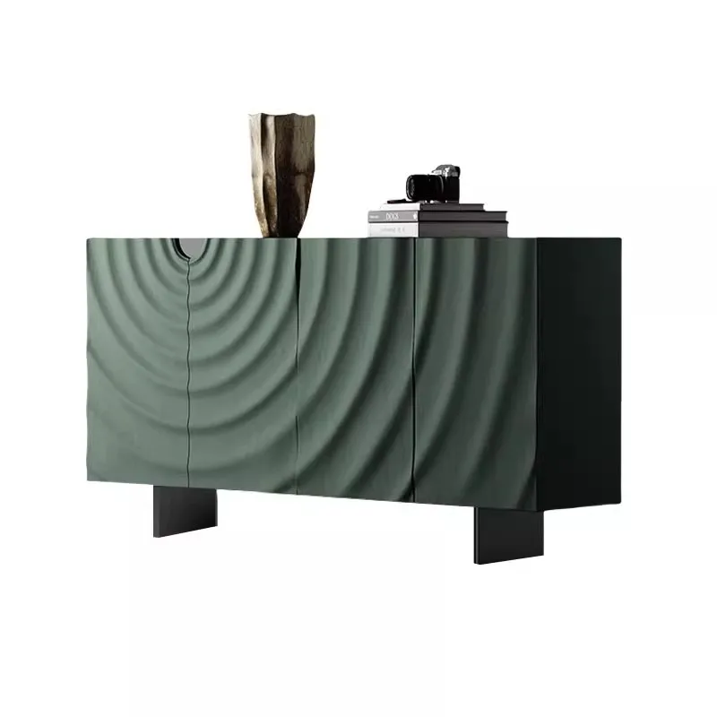 

Light luxury Italian high-end porch cabinet home decoration whole house matching ripple series rock slab