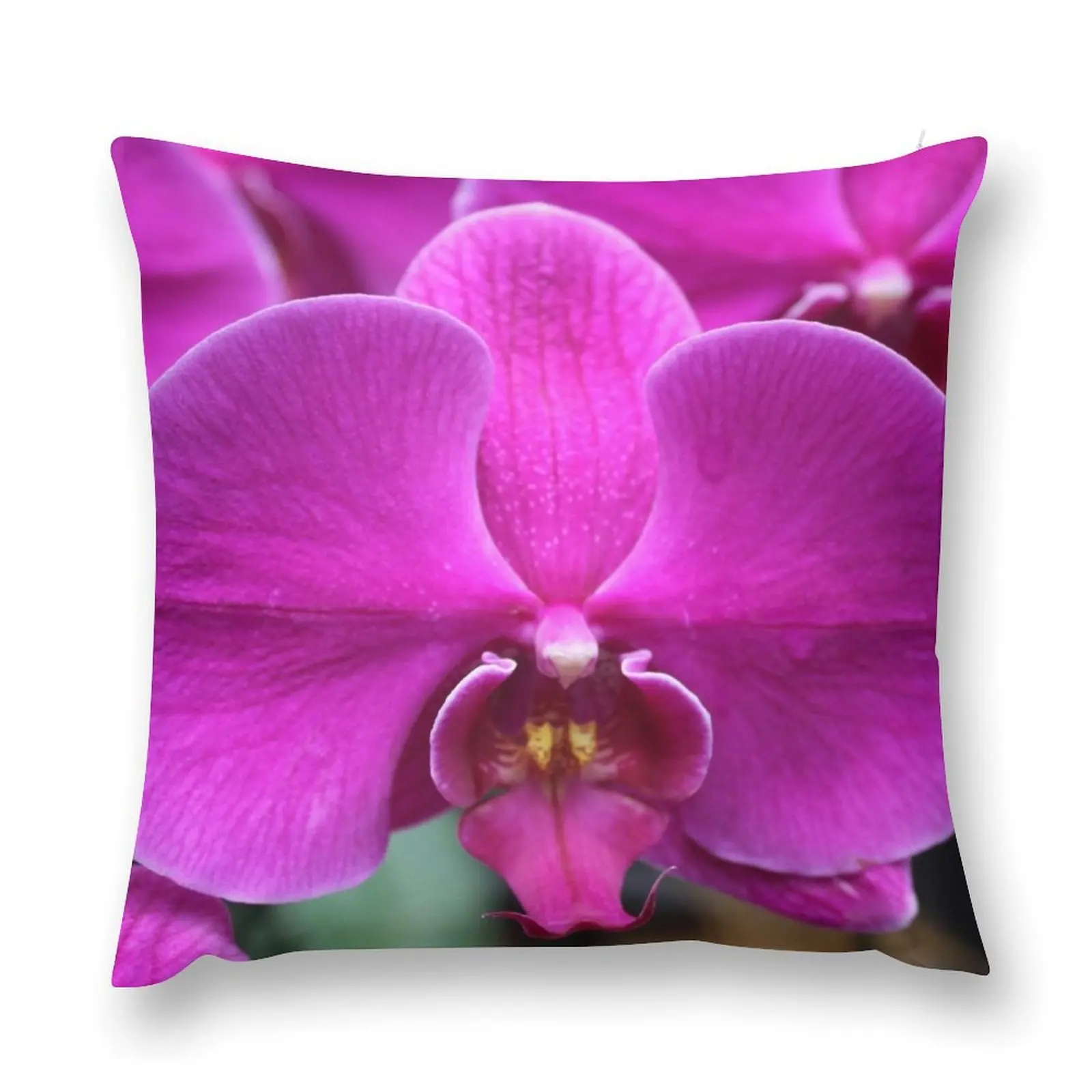 purple orchid Throw Pillow Ornamental Pillow pillow pillowcase covers for pillows cover luxury