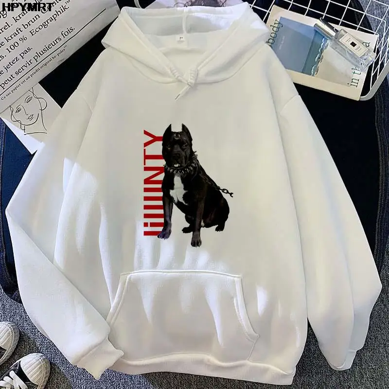 

Ladys girl Spring Autumn and Winter Streetwear long sleeves Casual pullover animal pattern Tops Fashion Pocket drawstring Hoodie