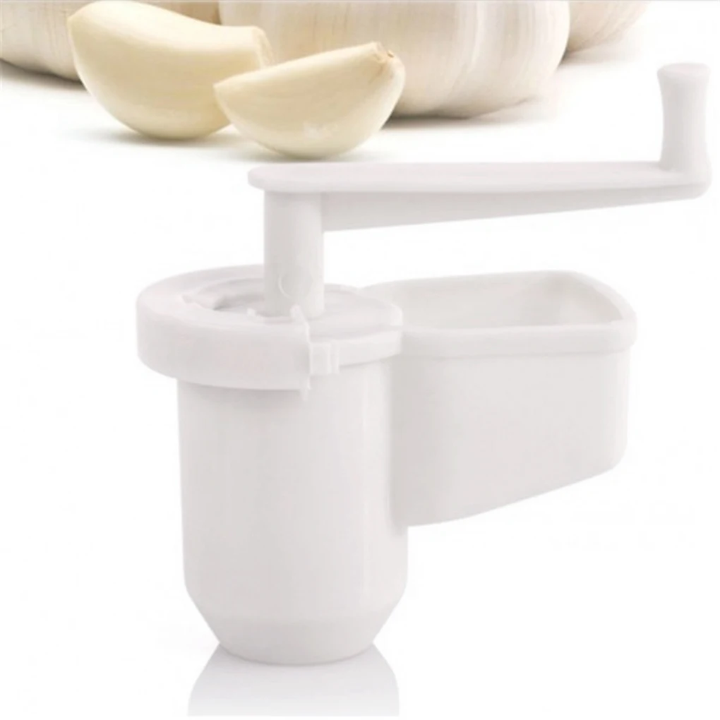 

Hot Sale1PC Multifunctional Garlic Ginger Crusher Grinder Manual Press Rotate Kitchen Gadget Tools Accessory Home Supplies