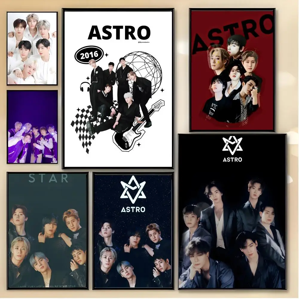 Kpop Group A-Astro Poster Unique Home Decoration Ideas & Stylish Interior Art
