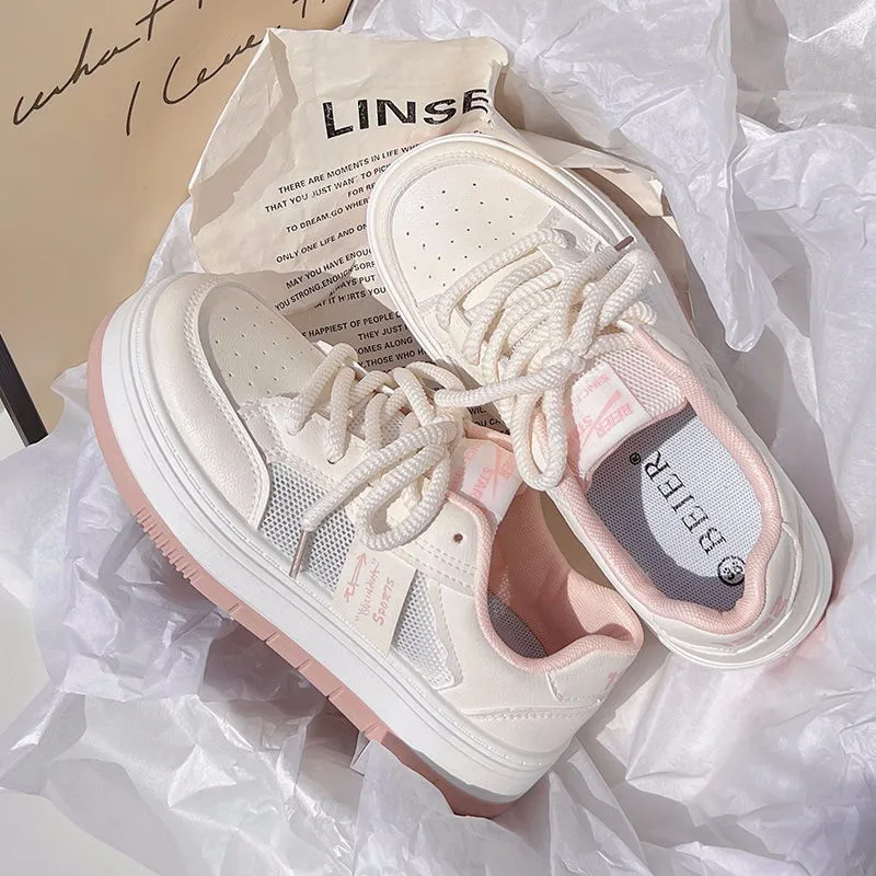 

Summer and Autumn Breathable Sports and Leisure Shoes for Women's 2024 New Fashionable Mesh Shoes with Large Toe Board Shoes